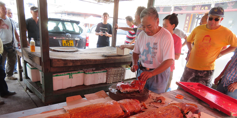 非洲豬瘟影響 村祭祀改傳統 以金豬替代白肉 派利是節省手續