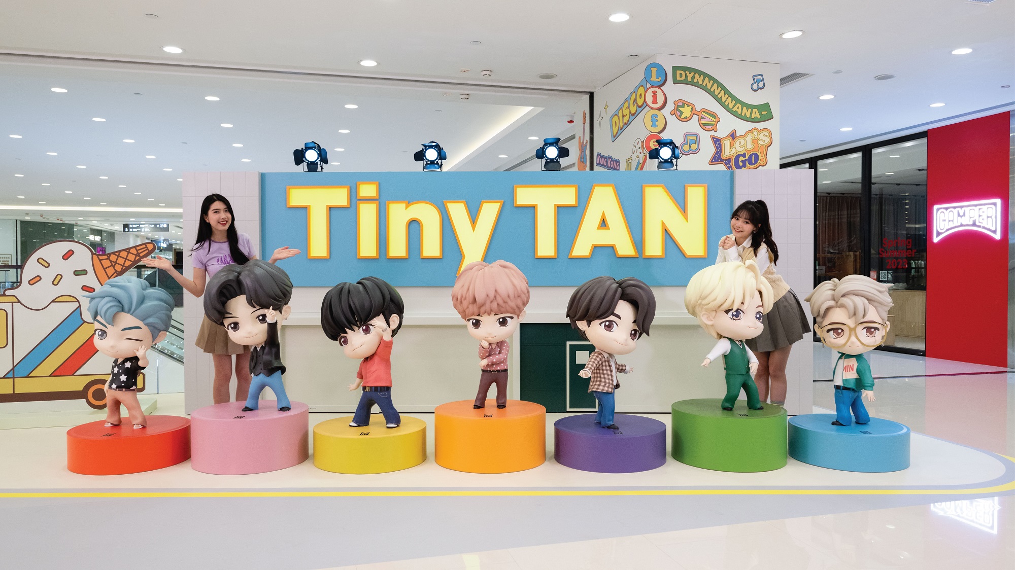 【玩樂】TinyTAN夢幻打卡位及限定精品