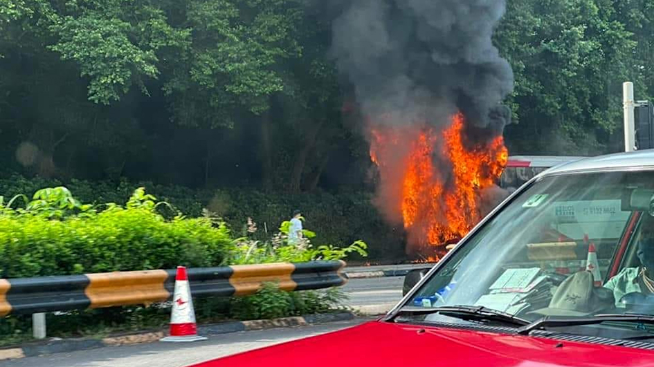 大老山隧道往九龍快線已經解封