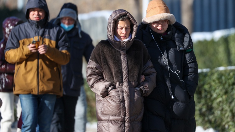 寒潮繼續南下發力 南方大範圍雨雪發展增強