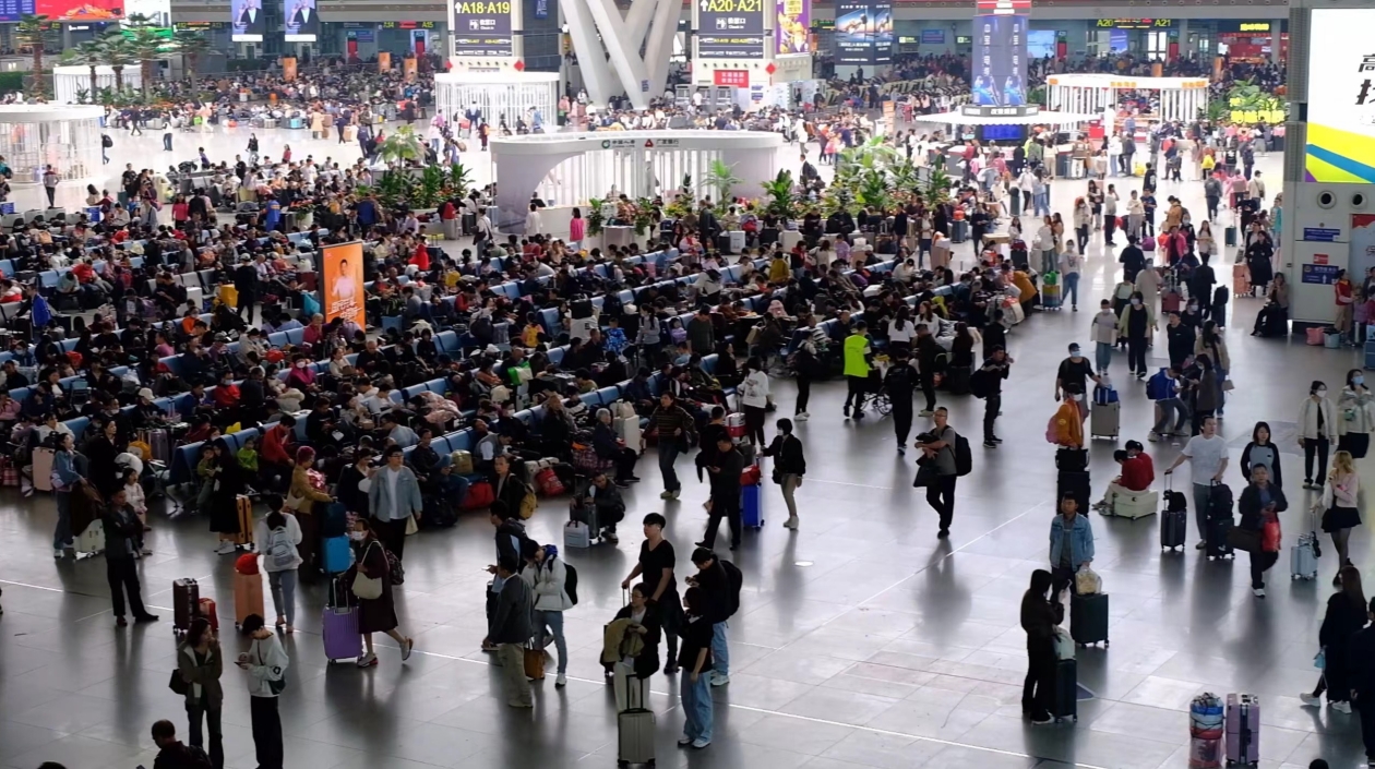 廣鐵春運預計發送旅客7250萬人次