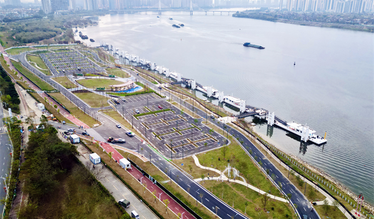 融通大灣區｜ 粵北江新地標！廣東清遠旅遊客運碼頭項目通過交工驗收