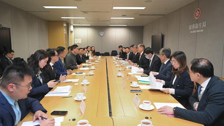 盧寵茂晤國家胸痛中心專家代表團 交流建設香港首間胸痛中心