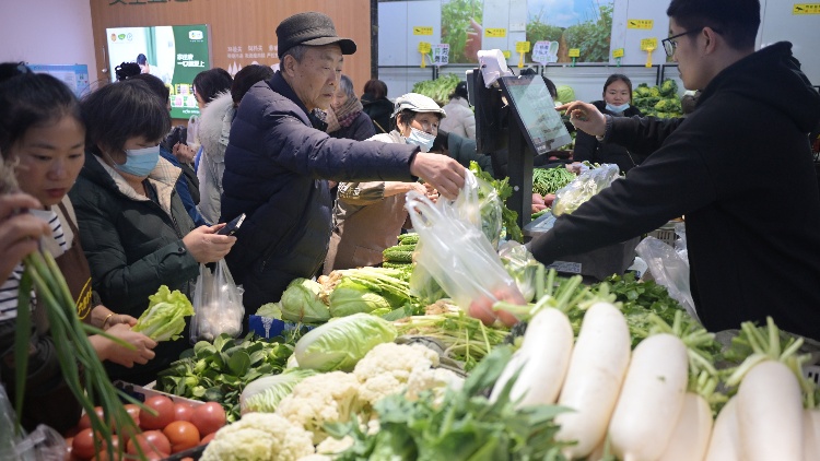 國家統計局：2月份居民消費價格同比上漲0.7% 環比上漲1.0%