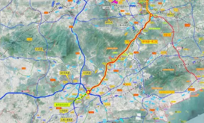 深圳來往惠州將增加一條高速 計劃2024年開工