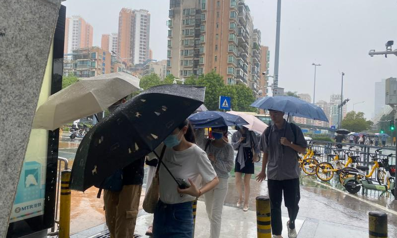 深圳發布雷暴雨黃色預警信號 全市進入暴雨戒備狀態