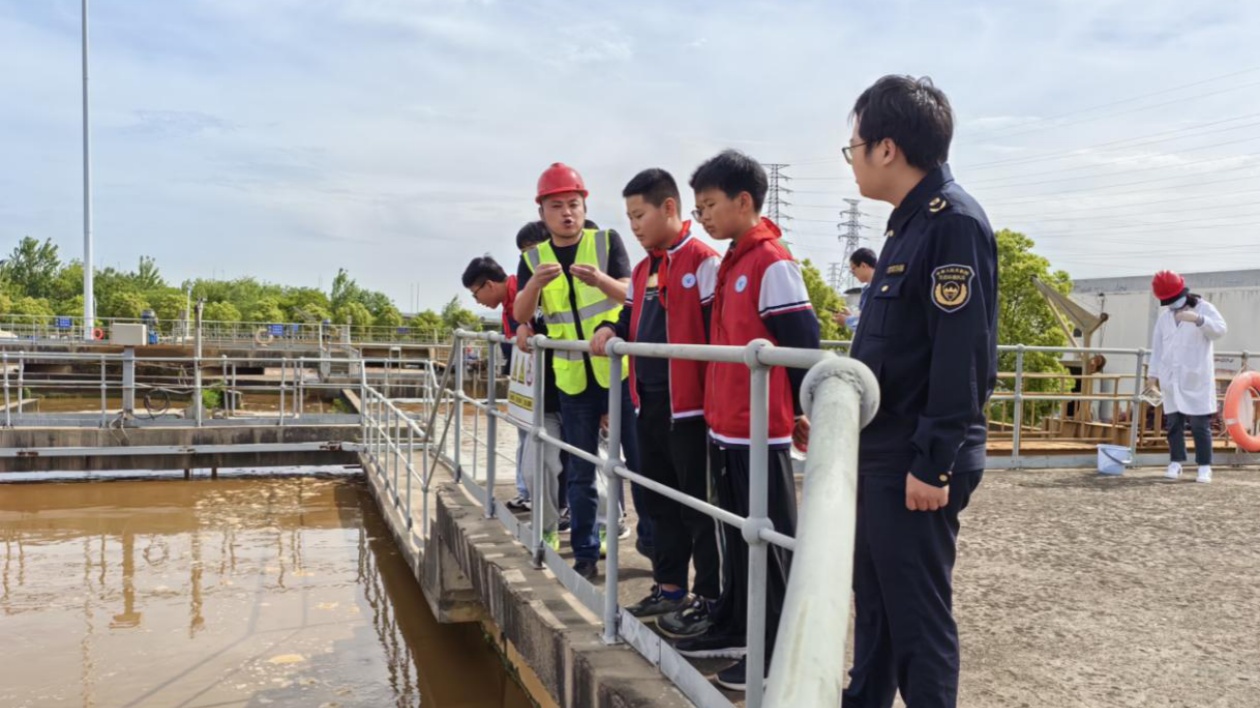 安徽巢湖經開區：污水化清流 環保入童心