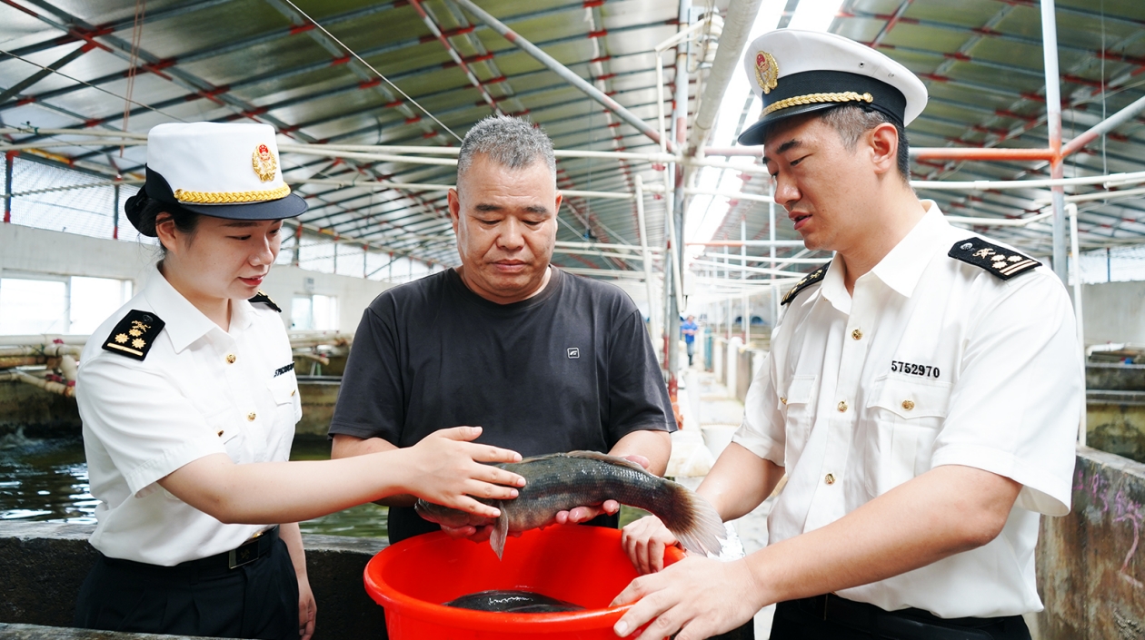 海關助力珠海特色水產品「暢遊」四海 珠海斗門水產品今年前4月出口海外貨值超1億元