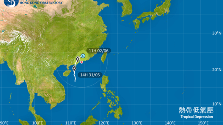 追蹤報道｜天文台：下午4時40分改發三號強風信號