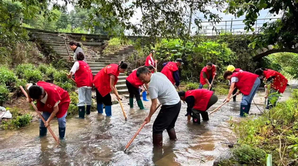 【黃山防汛救災見聞錄】黟縣碧陽鎮：鎮村齊心干群合力  災後恢復進行時