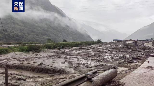 四川九龍縣發生山洪泥石流災害 當地緊急轉移460人