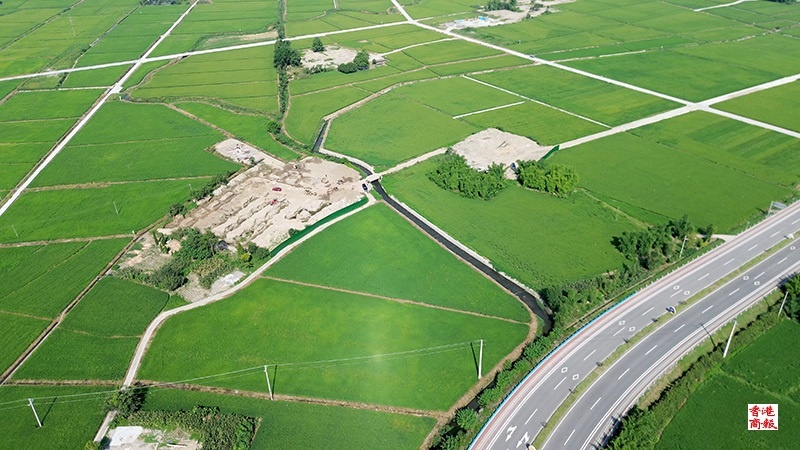 四川綿竹劍南糧油現代農業園區配套服務中心項目開工建設