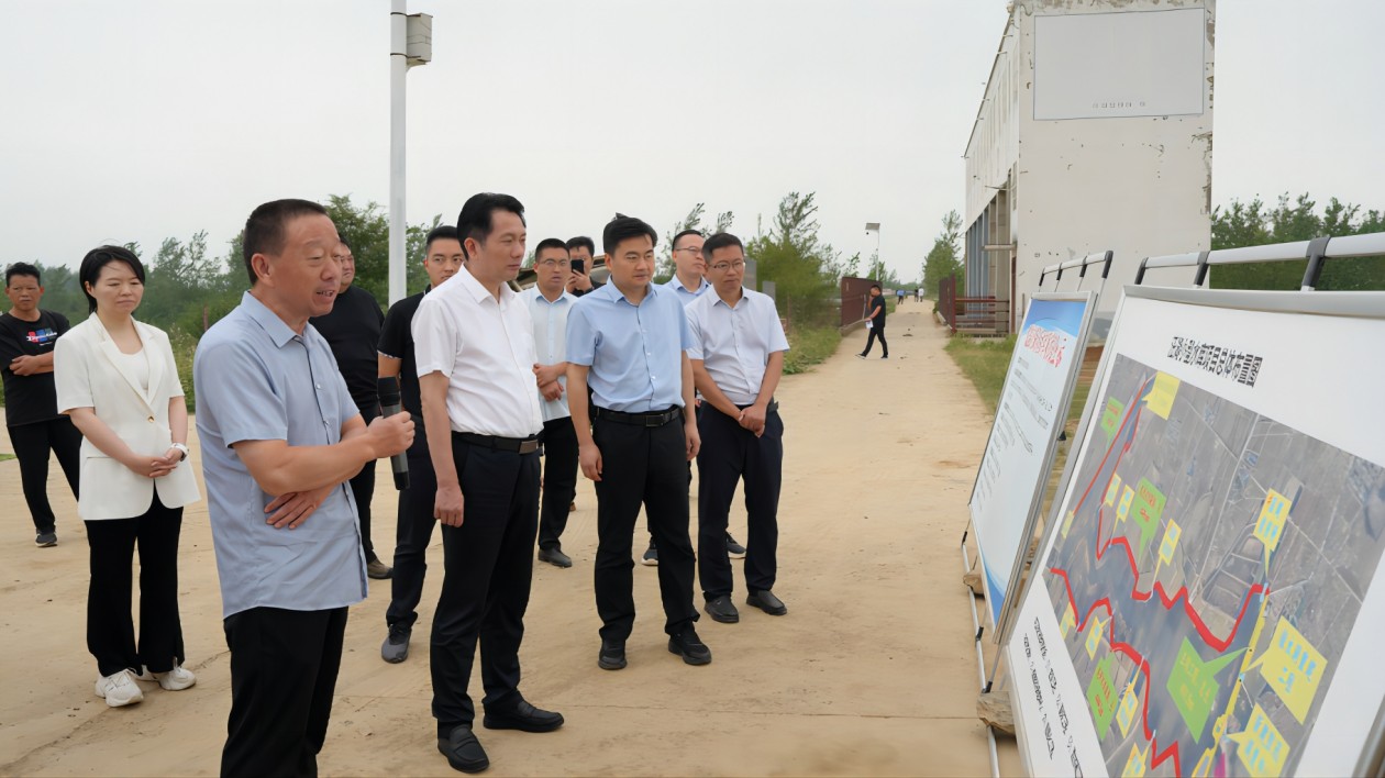 縣長鄭春調研國債重點水利項目建設工作