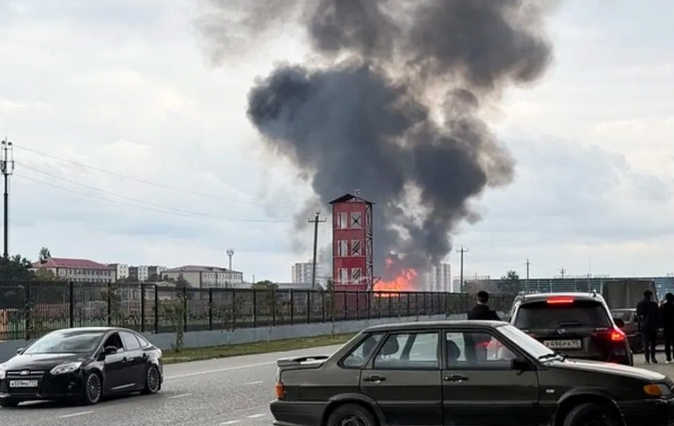 車臣首都加油站爆炸火球衝天 致4死5傷